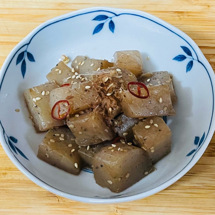 簡単副菜☆こんにゃくのピリ辛煮